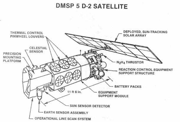 US Satellite Exploded – ESA Assessment 3