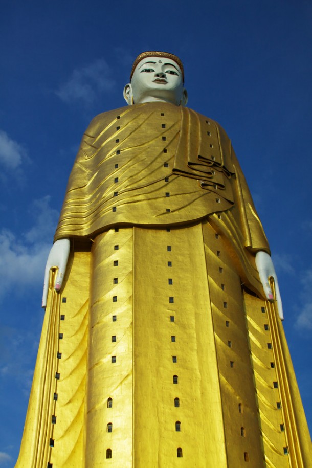 The 423 ft standing Buddha at Bodhi Tataung #2
