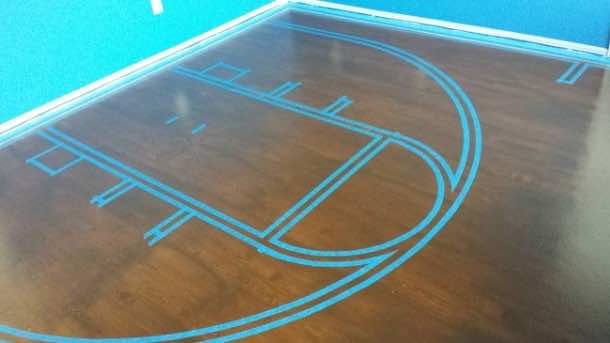 Amazing DIY Basketball Court for His Daughter 8