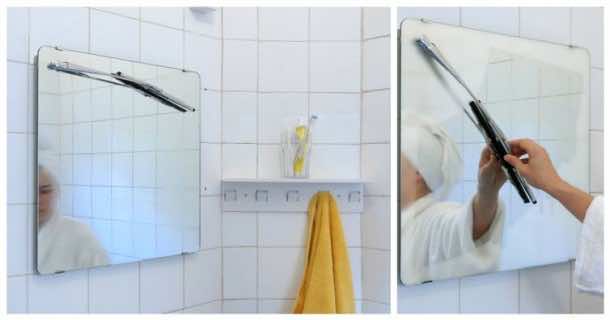 Get Rid of Fog in Your Mirror after a Shower