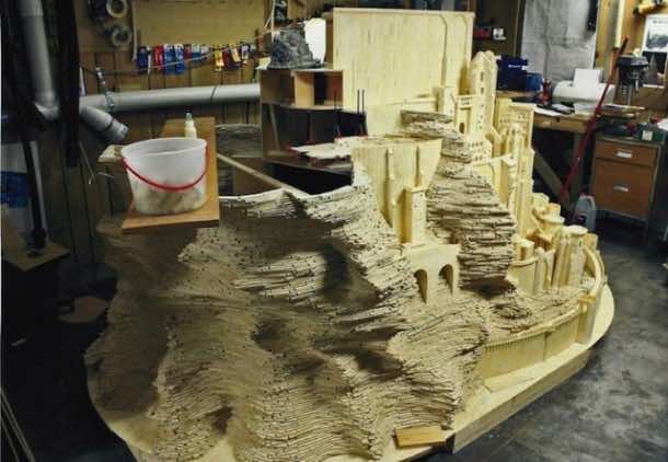 He Created this Model Castle in 3 Years With Something You’d Never Have Imagined 2