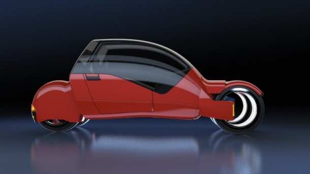Lane Splitter Concept Car Transforms into Two Motorbikes 11