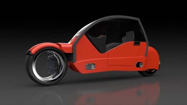 Lane Splitter Concept Car Transforms into Two Motorbikes 6
