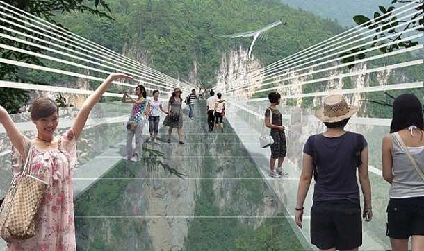 China To Open World’s Longest Glass Bridge Next Year
