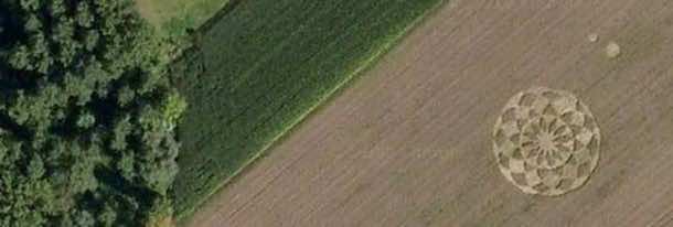 Crop Circles Spotted on Google Maps 4