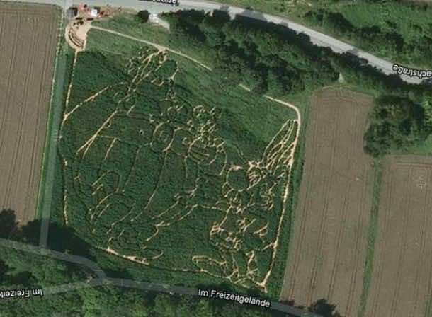 Crop Circles Spotted on Google Maps 5