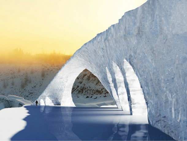 Dutch Students Will Be Building a 50 Meters Long Ice Bridge 2