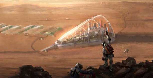 Stunning Future Of Mars Through An Artist’s Canvas
