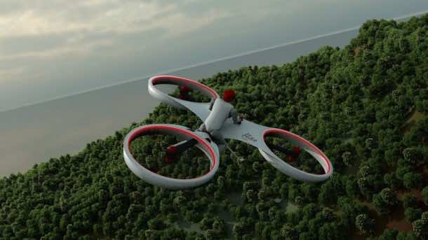 Flike personal tricopter Completes First Manned Flight
