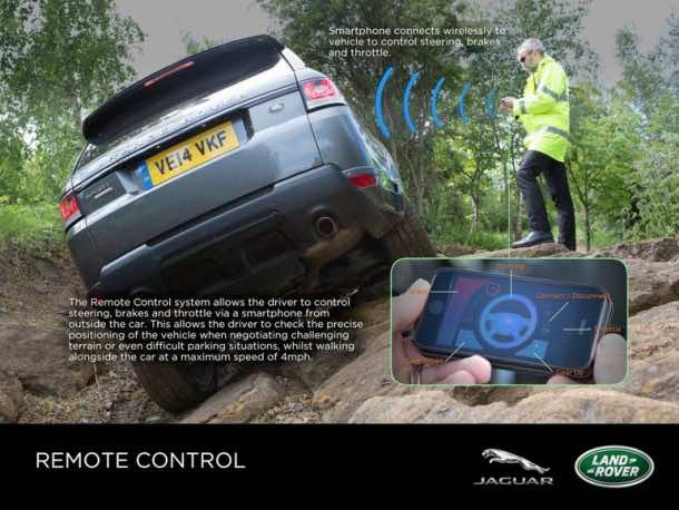 This Jaguar Range Rover Can Be Driven Using Smartphone App