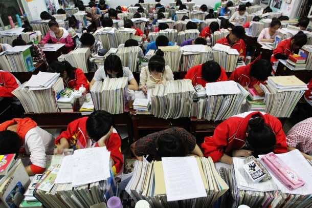 drones for world's stressful exams China2