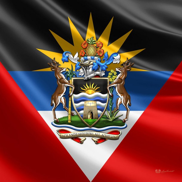 Antigua and Barbuda Flag  (15)