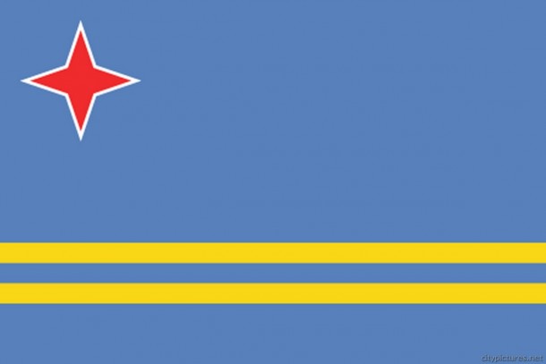 Aruba Flag  (6)