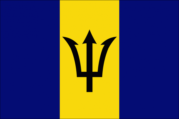 Barbados flag  (1)