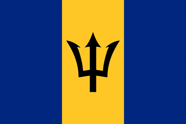 Barbados flag  (1)