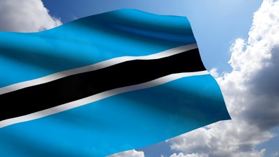Botswana flag (1)