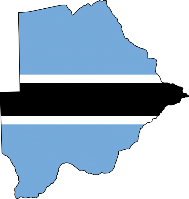Botswana flag (11)