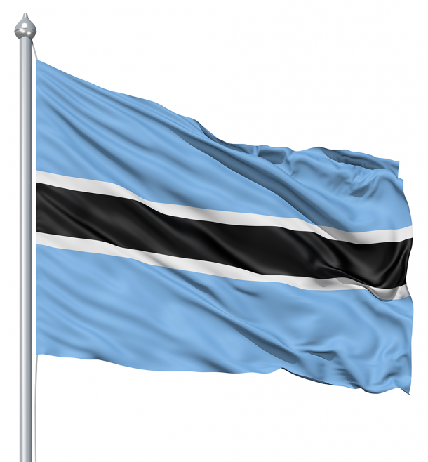 Botswana flag (12)
