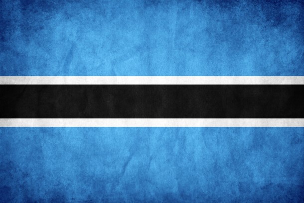 Botswana flag (3)