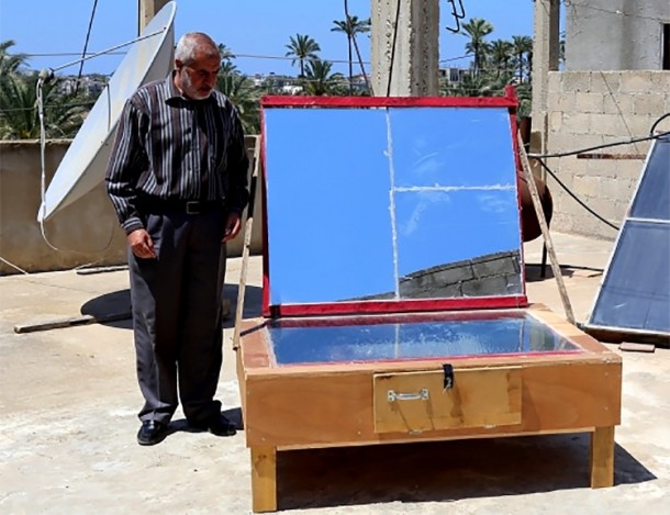 DIY Solar Oven By Palestinian