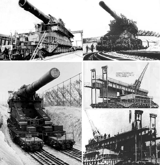 Schwerer Gustav railway cannon made using Create: Big Cannons. This took a  lot of accidentally blowing up my build to make, enjoy. : r/feedthebeast