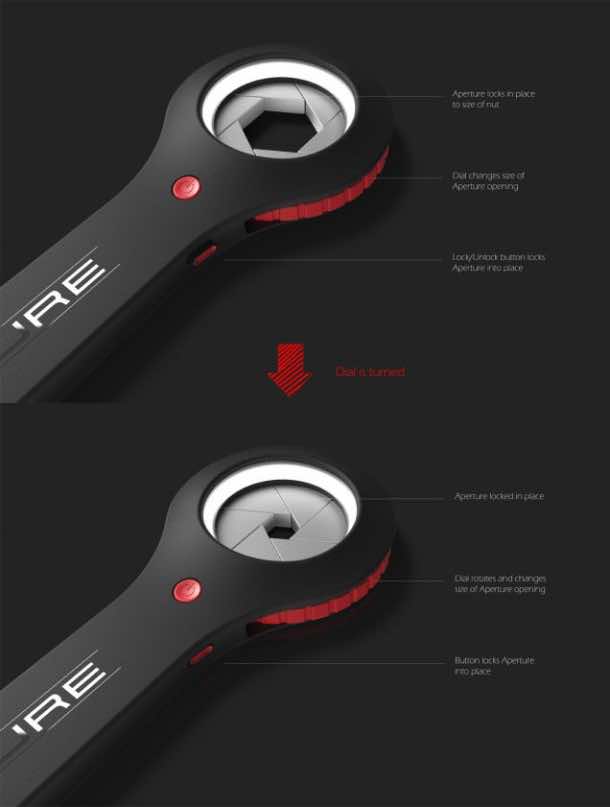 Adjustable wrench