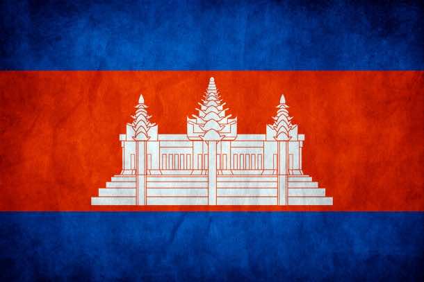 Cambodia flag (6)