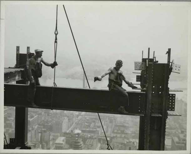 Empire State Building Construction 3