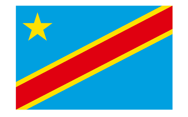 Flag of the Democratic Republic of the Congo flag (5)