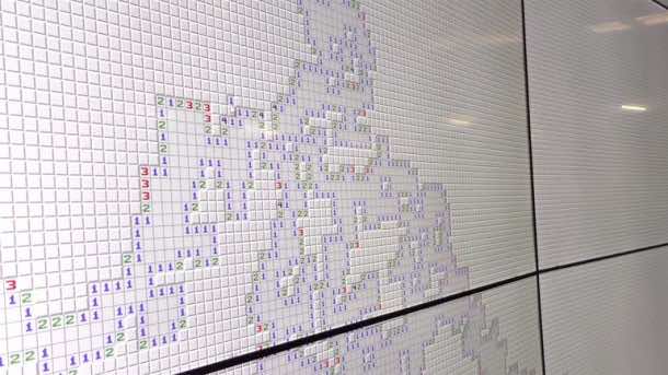 World's Largest Version of Minesweeper 3