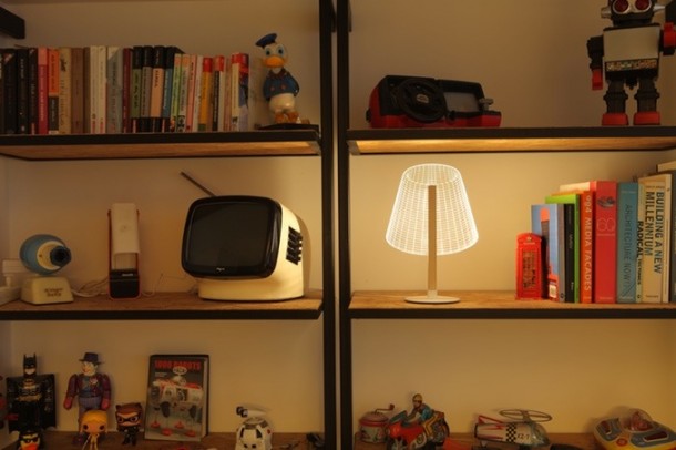 Bulbing Lamps Create 3D Optical Illusions 5
