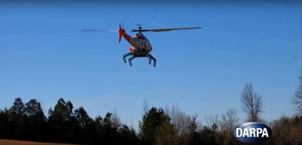 DARPA demonstrates robotic landing gear for helicopters