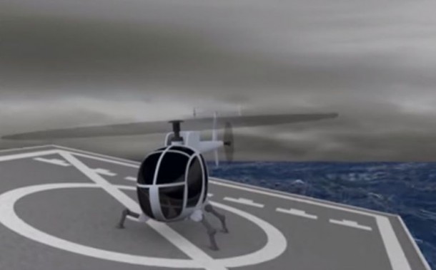 DARPA demonstrates robotic landing gear for helicopters 3