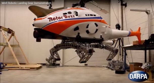 DARPA demonstrates robotic landing gear for helicopters 4