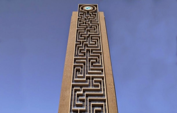 The Maze Tower Is World's Largest Vertical Maze in Dubai