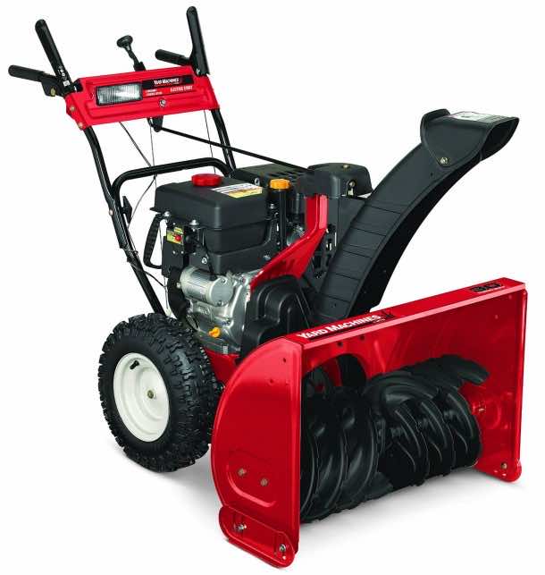 Yard Machines 30-Inch 357cc OHV 4-Cycle Gas Powered 6-Speed Self-Propelled Two-Stage Snow Thrower 