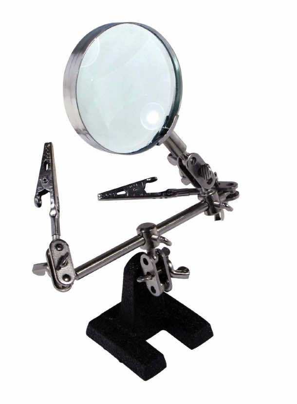SE MZ101 Helping Hand with Magnifying Glass