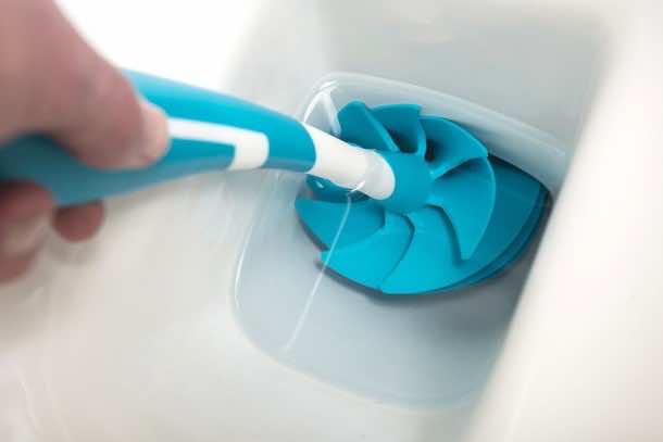 looblade washroom brush can dry within seconds3
