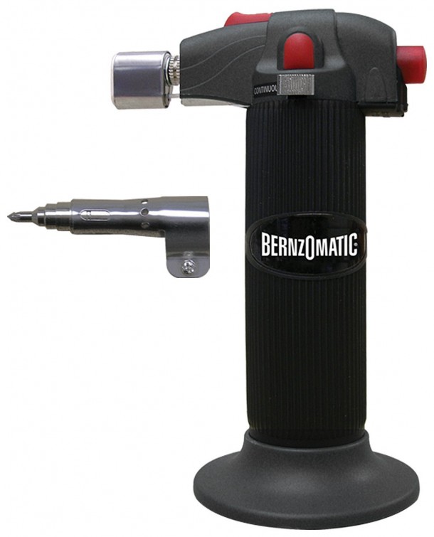 Bernzomatic Micro Flame Butane Torch & Soldering Kit
