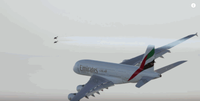 Daredevils With Jetpacks Fly With Airbus A-380 5