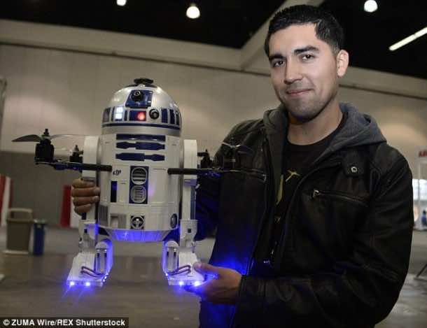 Arturo Is The R2-D2 Drone With The Force 5