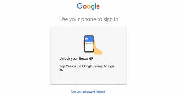 Google Is Trying Out Password-Free Logins