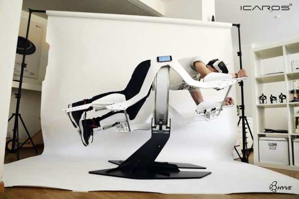 Icaros Fitness Machine Makes Use Of Virtual Reality