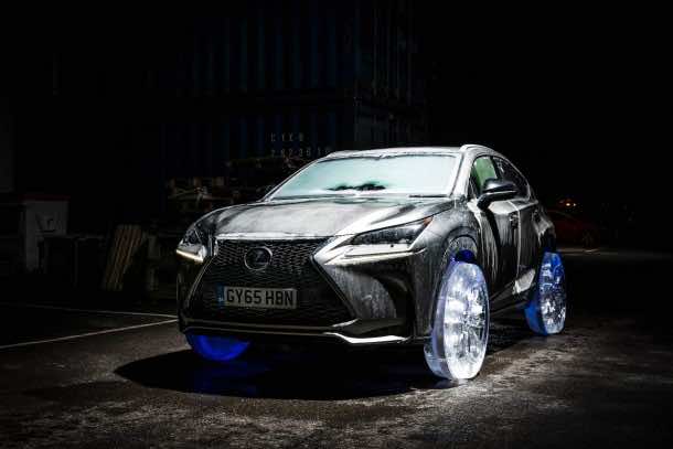 Lexus Put Ice Wheels On NX And Drove It In London