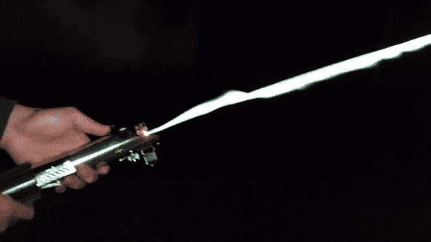 Real Burning Lightsaber Created By An Engineer 2