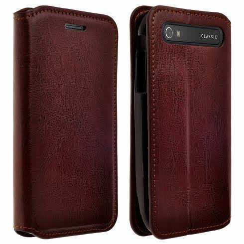 Magnetic Leather Folio Flip Book Wallet Pouch by Galaxy Wireless 