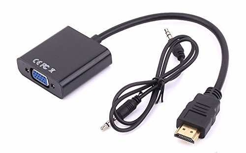 WOVTE® High-Speed Gold Plate HDMI to VGA 1080P