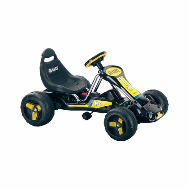 Lil' Rider Black Stealth Pedal Powered Go-Kart 