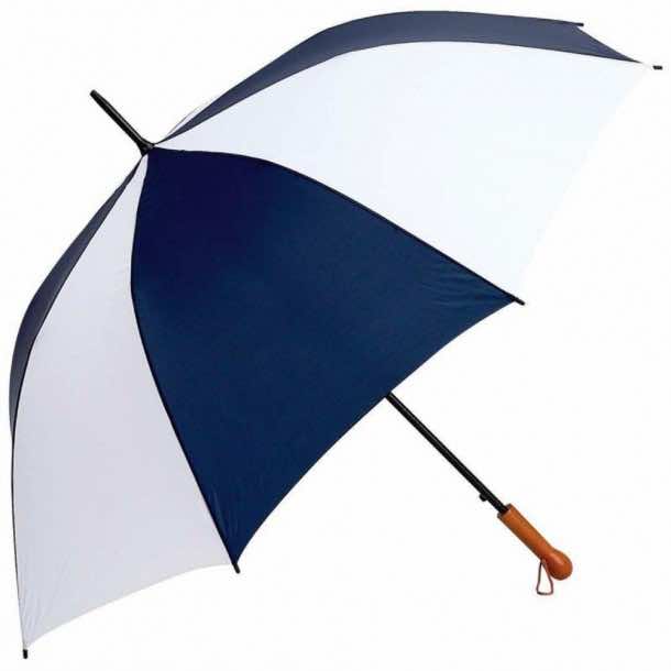 All-Weather Elite Series 60 inch Navy and White Auto Open Golf