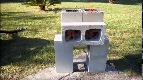 Build Your Own Rocket Stove With A Few Cinder Blocks 4